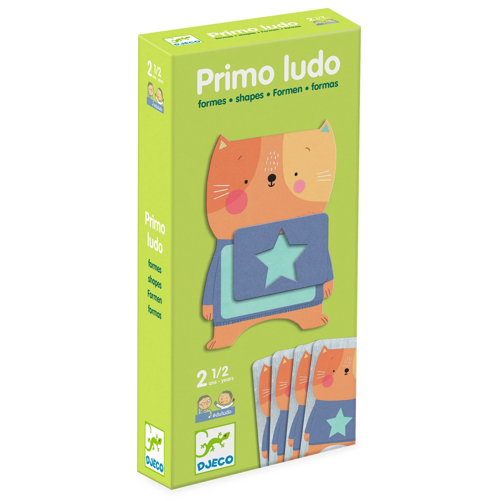 DJECO formaegyeztető fejlesztő játék - Primo Ludo formák