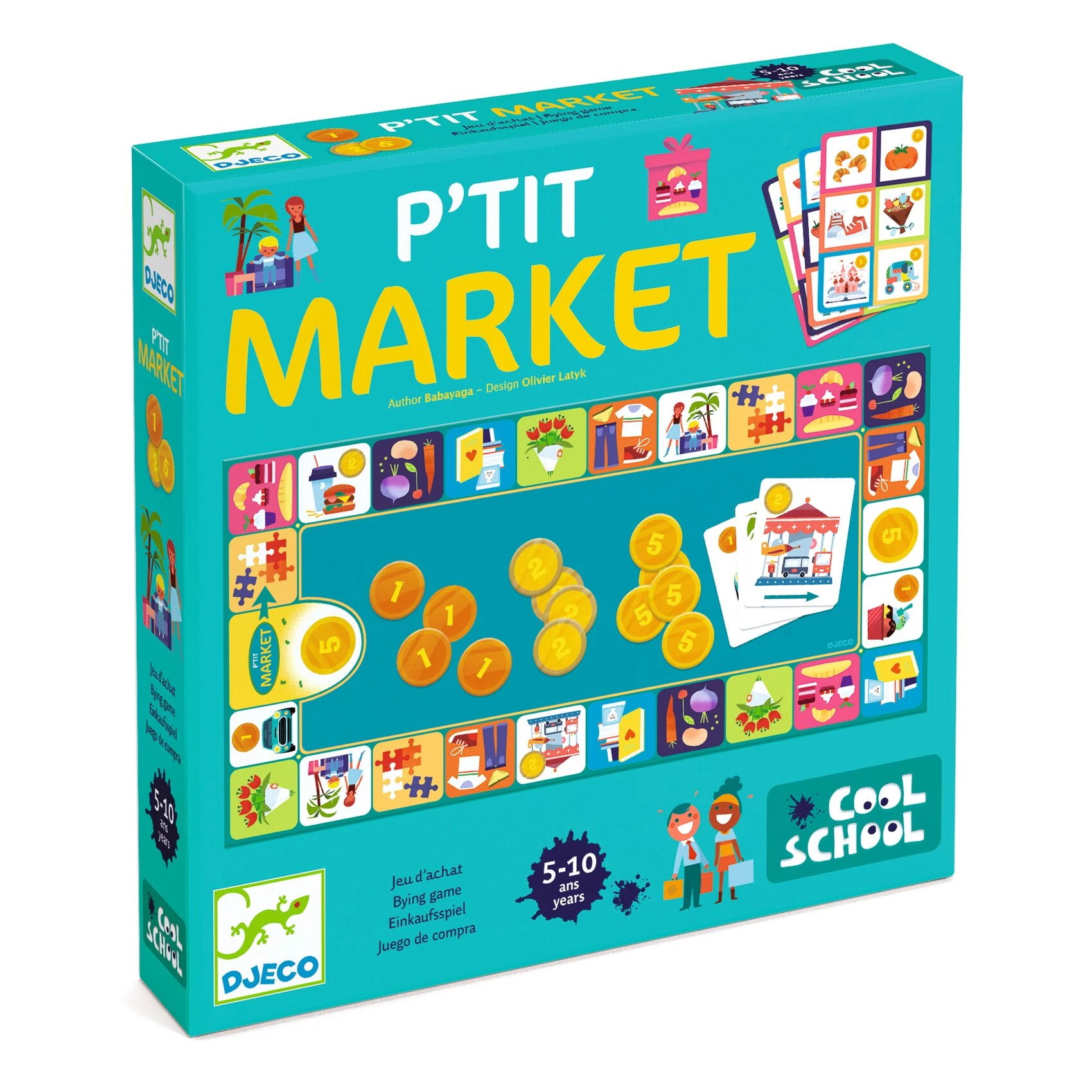 DJECO Társasjáték - Pici-piac - Little market