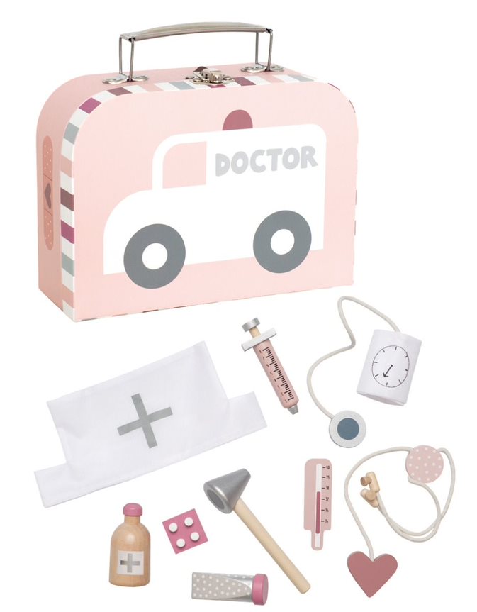 Jabadabado orvosi táska pasztell rózsaszín